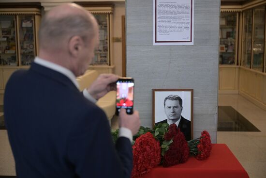 Russia Politician Zhirinovsky Death 