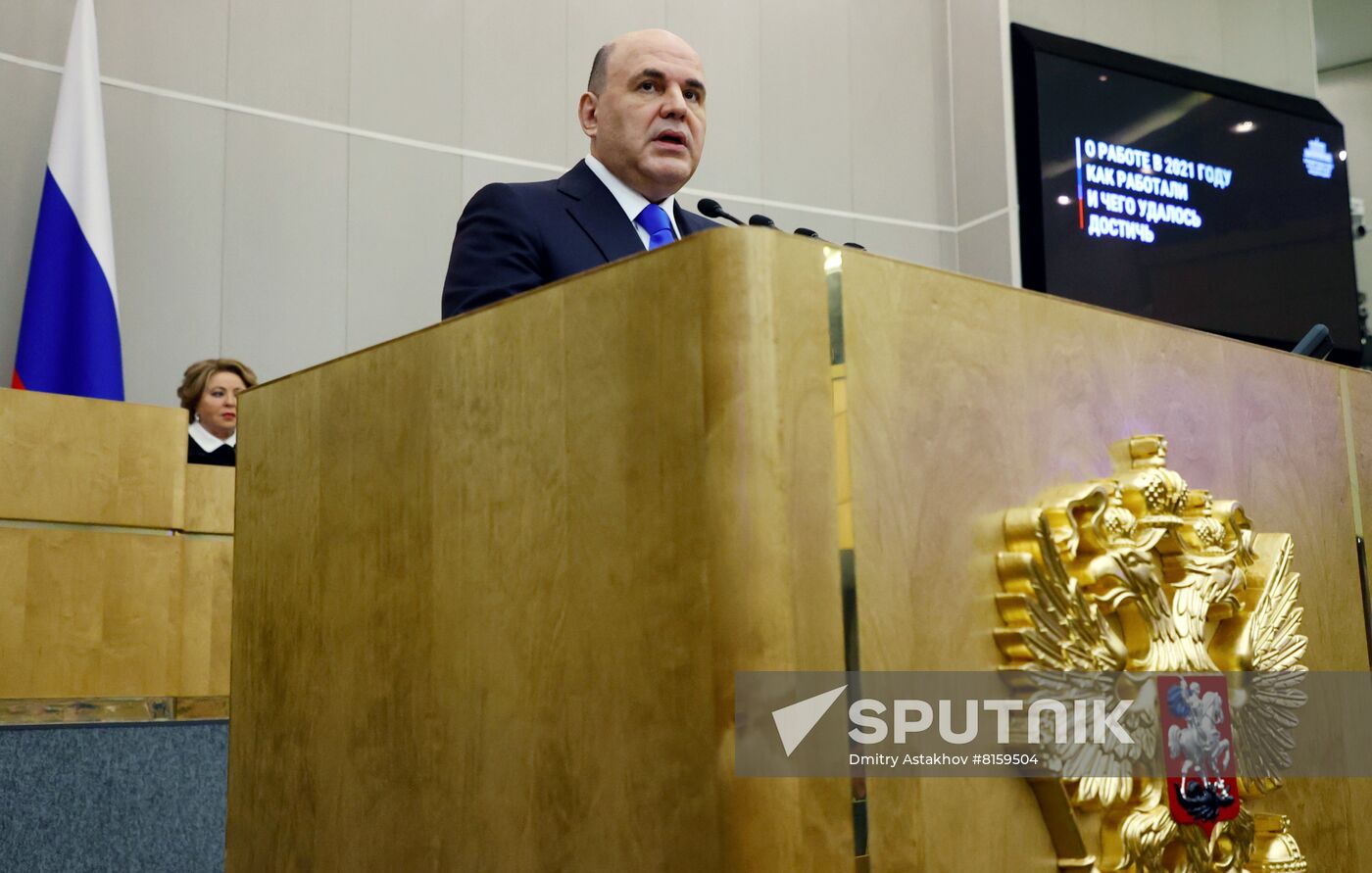 Russia Mishustin Government Report