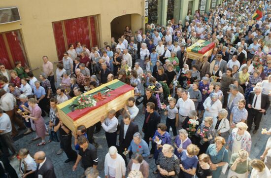 Stalinism victims reburied in Lithuania