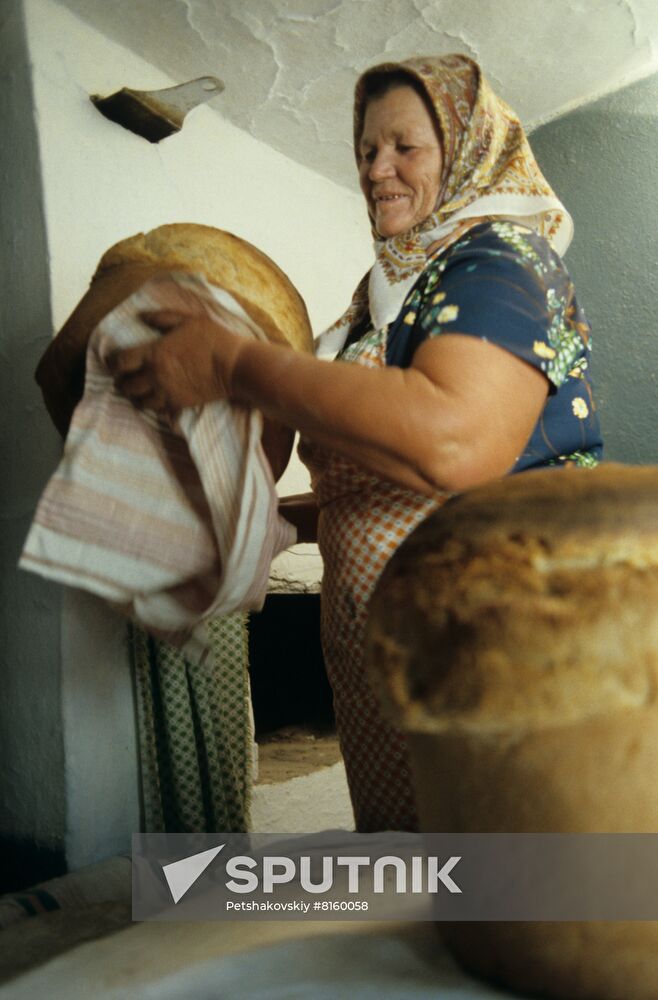 Home-made bread