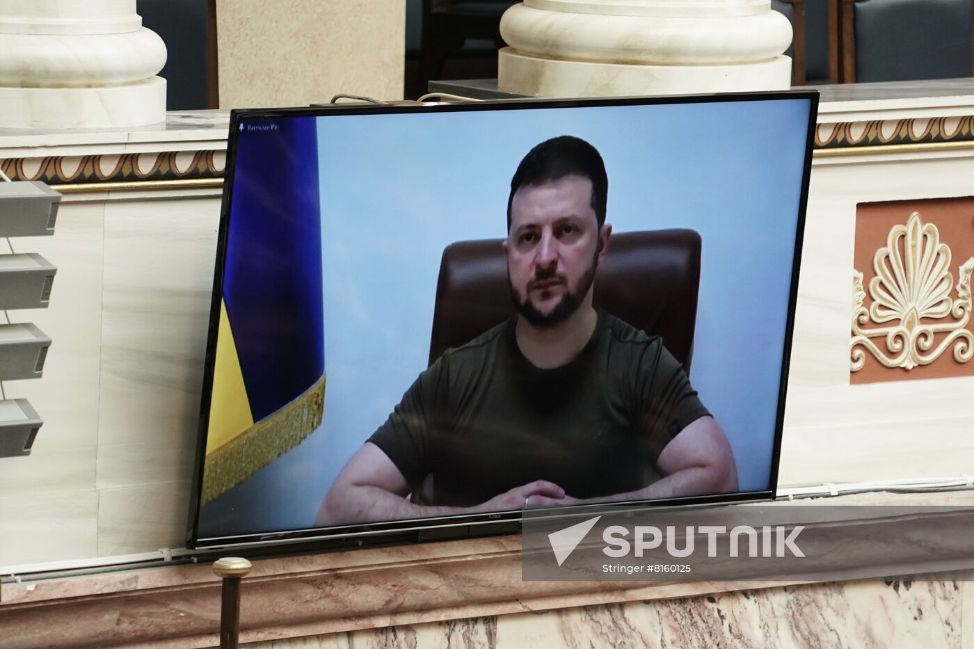 Greece Ukraine Zelenskiy Parliament