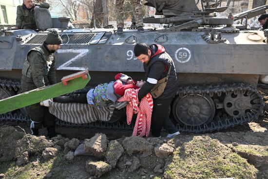 DPR LPR Russia Ukraine Military Operation 