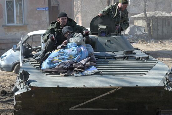 DPR LPR Russia Ukraine Military Operation 