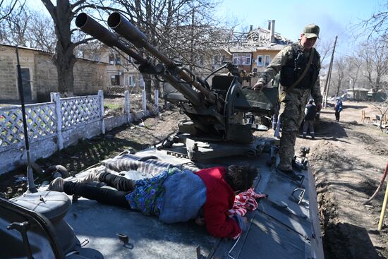 DPR LPR Russia Ukraine Military Operation 