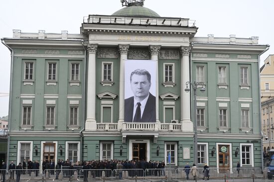 Russia Politician Zhirinovsky Death 