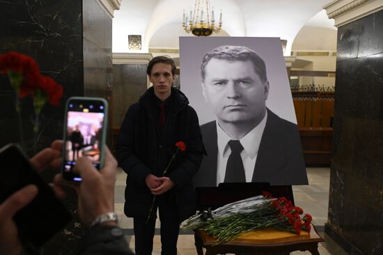 Russia Politician Zhirinovsky Death 