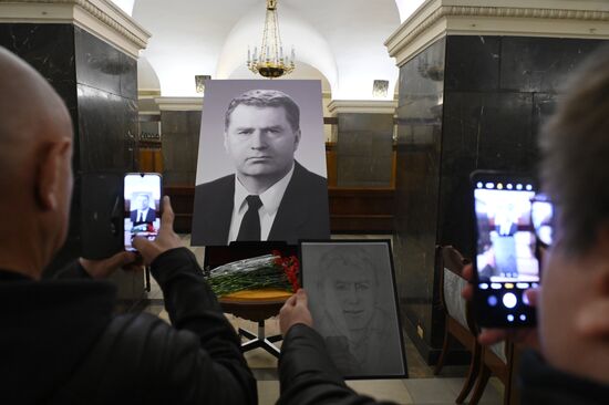 Russia Politician Zhirinovsky Death 