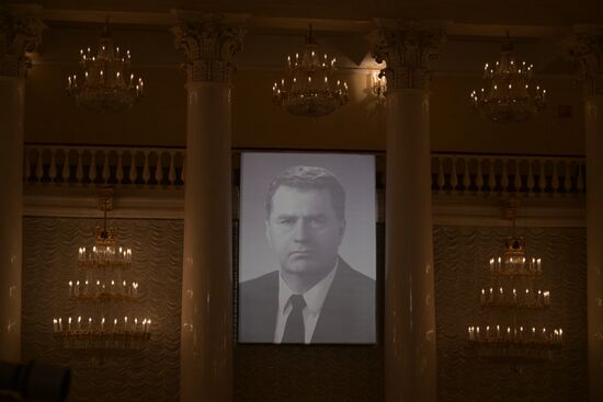 Russia Politician Zhirinovsky Death