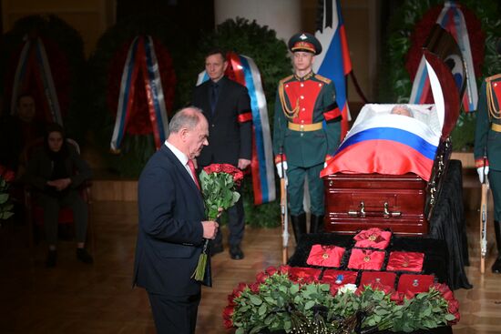 Russia Politician Zhirinovsky Death