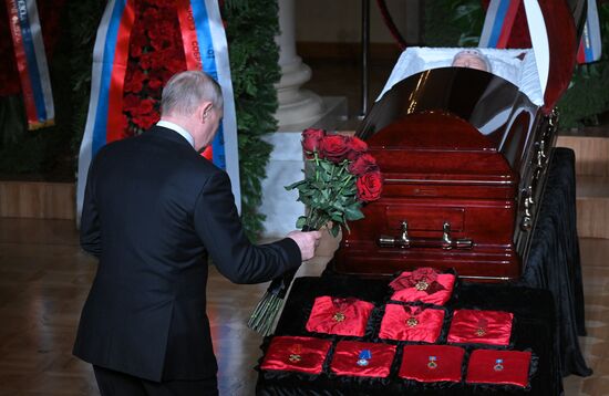 Russia Politican Zhirinovsky Death