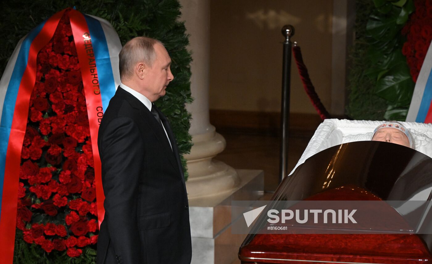 Russia Politican Zhirinovsky Death