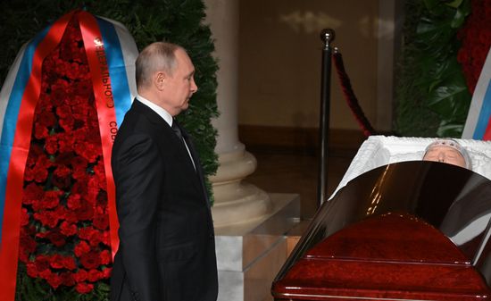 Russia Politican Zhirinovsky Death