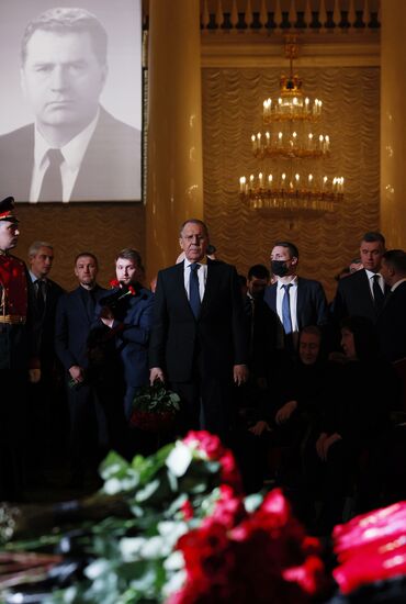 Russia Politican Zhirinovsky Death