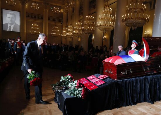 Russia Politican Zhirinovsky Death