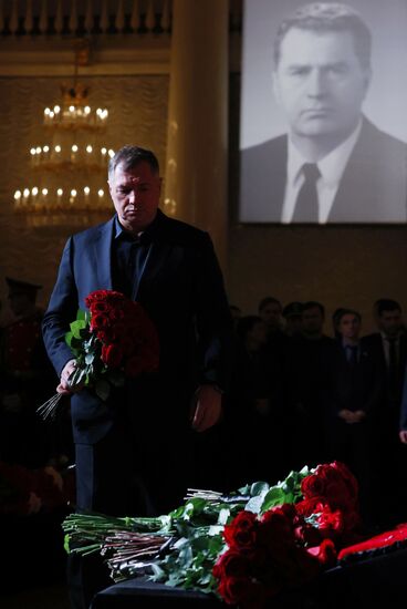 Russia Politican Zhirinovsky Death