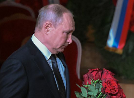 Russia Politican Zhirinovsky Death