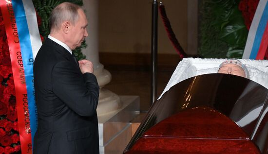 Russia Politican Zhirinovsky Death
