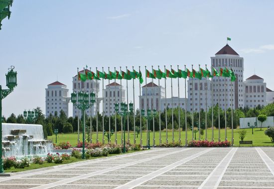 Turkmenistan Ashgabat Cityscapes