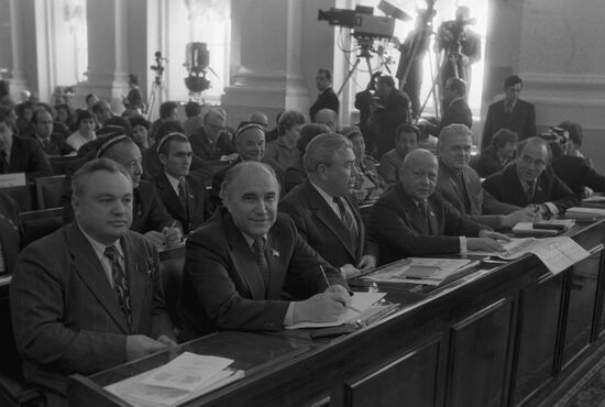Novosti Press Agency board chairman Lev Tolkunov