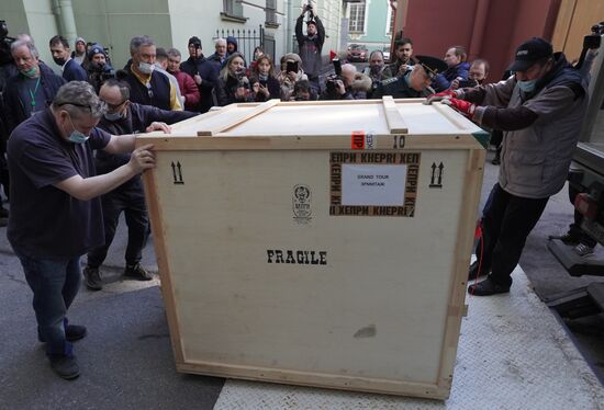 Russia Italy Artworks Return