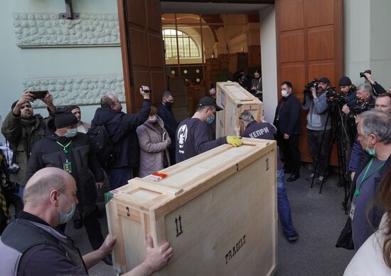 Russia Italy Artworks Return