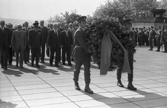 Chairman of Council of Ministers of USSR Alexei Kosygin visits CSSR
