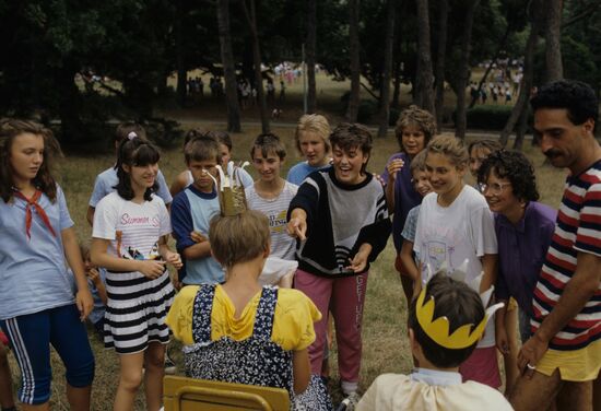 Artek All-Union children's camp named after Lenin