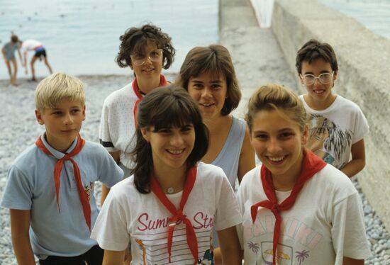 Artek All-Union children's camp named after Lenin