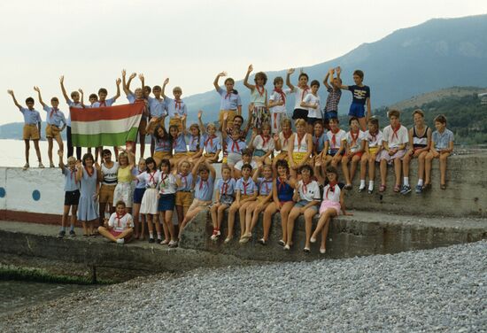 Artek All-Union children's camp named after Lenin