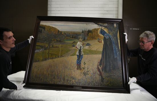 Russia Italy Artworks Return