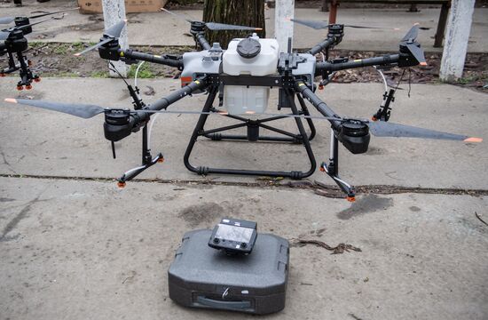 Ukraine Russia Military Operation UAV Capturing