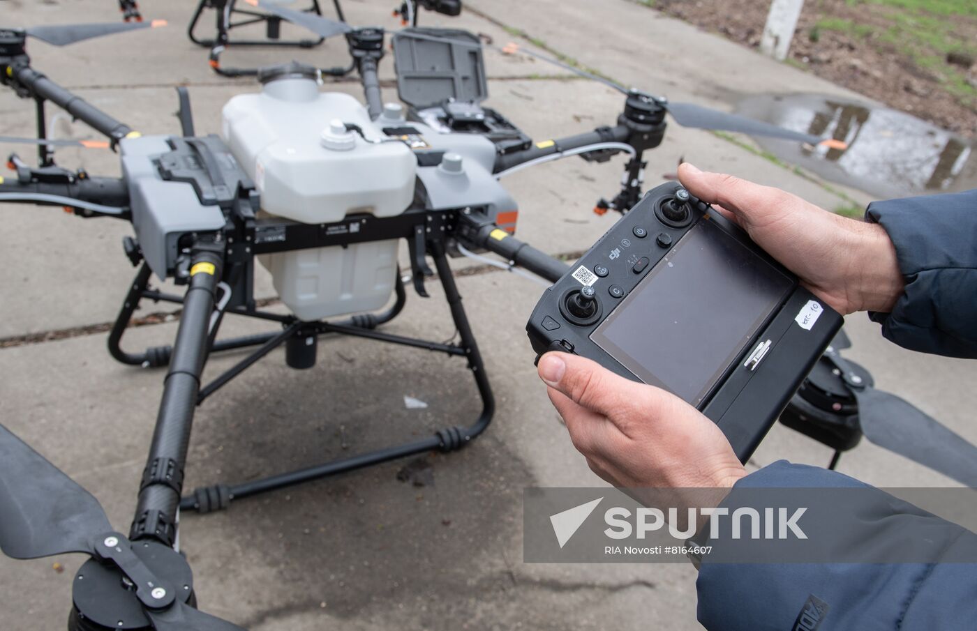 Ukraine Russia Military Operation UAV Capturing