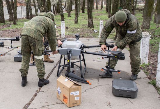 Ukraine Russia Military Operation UAV Capturing