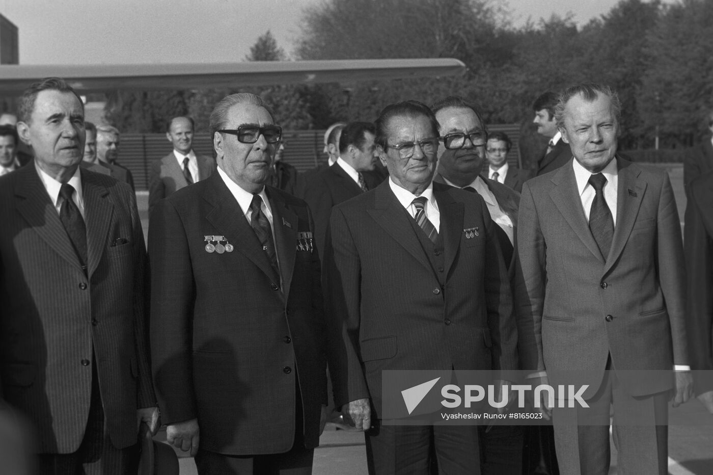 President of Yugoslavia Josip Broz Tito visits USSR