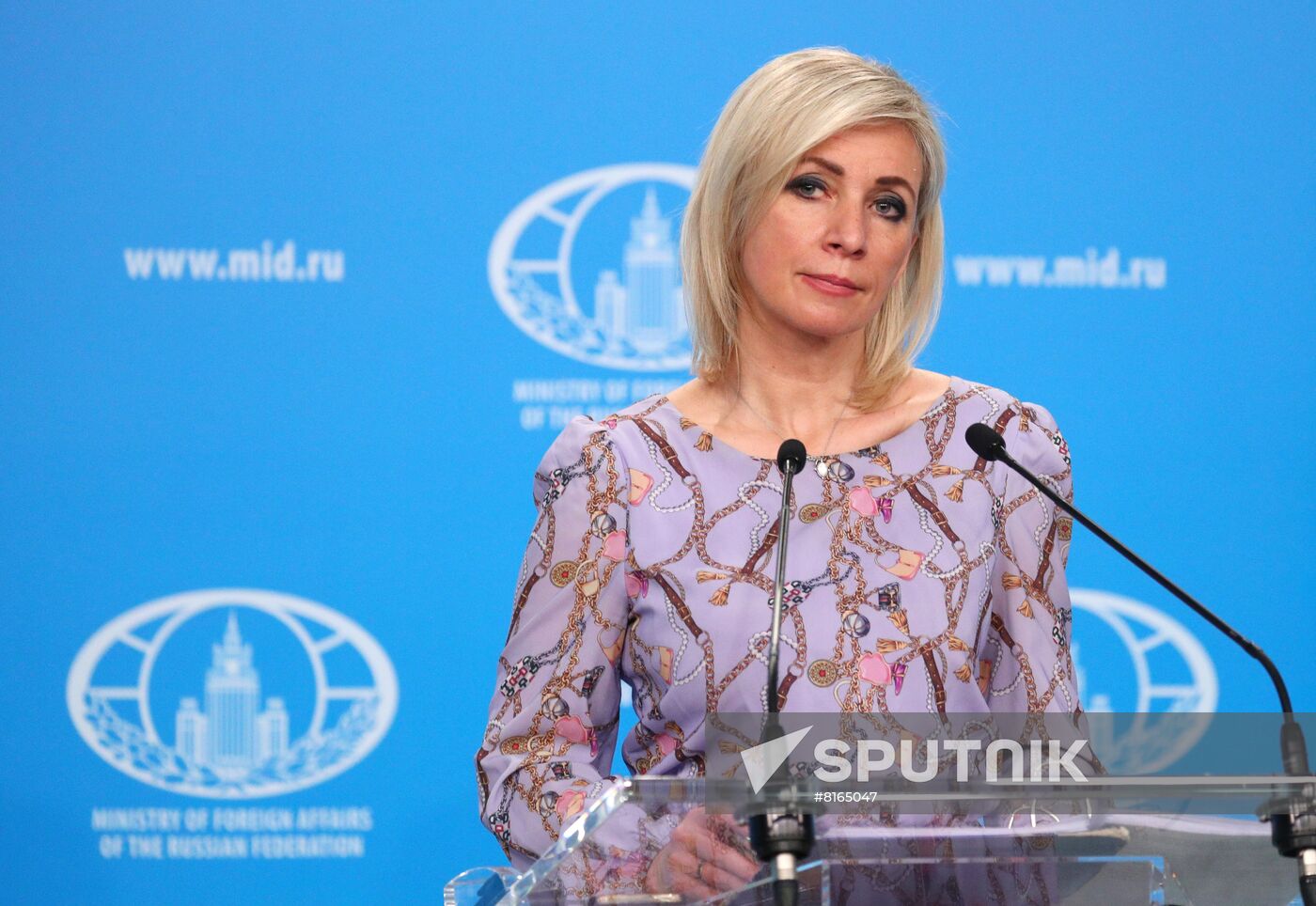 Russia Zakharova Briefing