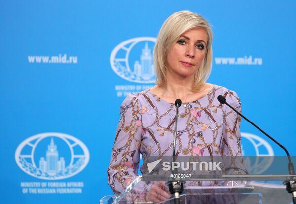 Russia Zakharova Briefing