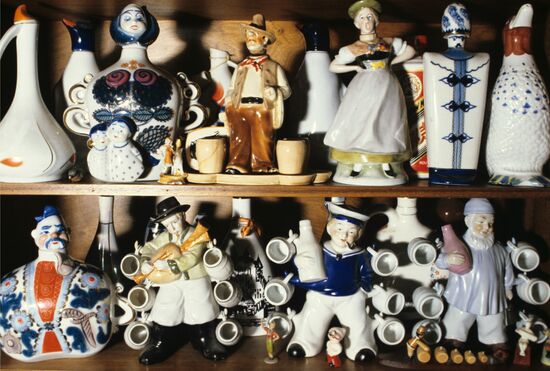 Collectors Zinovy and Sofia Simonov