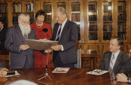Willy Brandt visits USSR