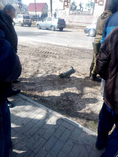 Russia Ukraine Military Operation Helicopter Strike