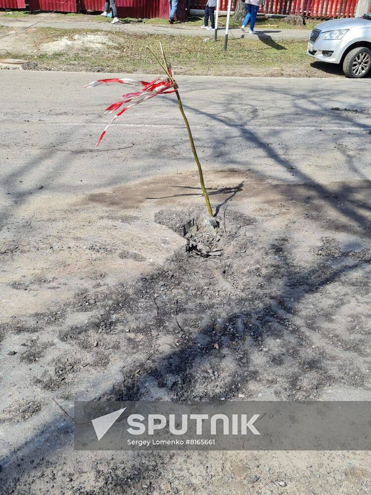 Russia Ukraine Military Operation Helicopter Strike