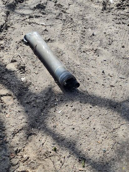 Russia Ukraine Military Operation Helicopter Strike