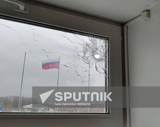 Russia Ukraine Military Operation Helicopter Strike