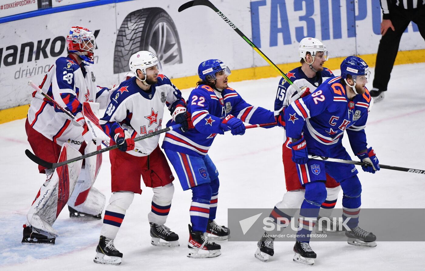 Russia Ice Hockey Kontinental League SKA - CSKA