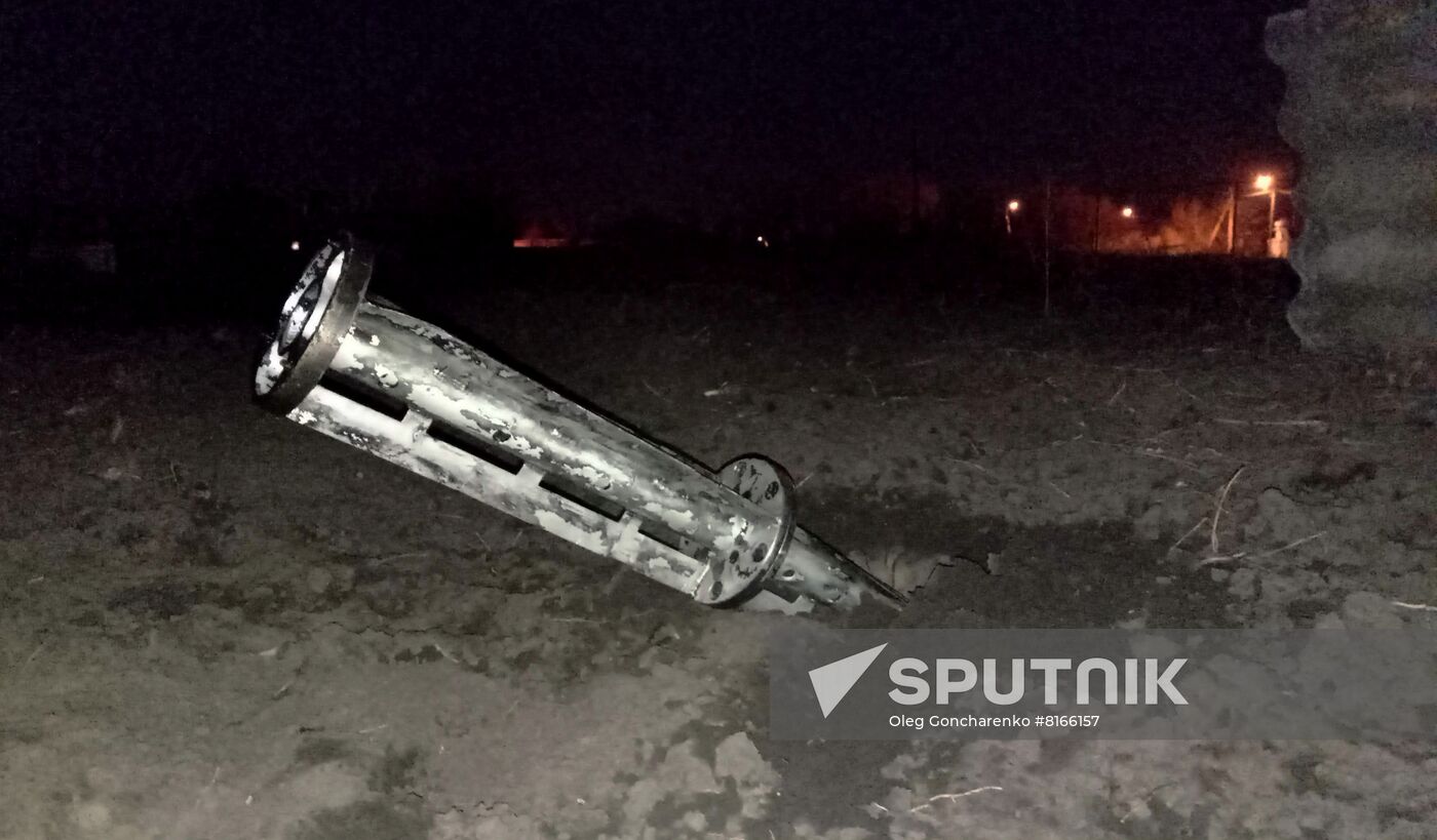 Russia Ukraine Military Operation Shelling