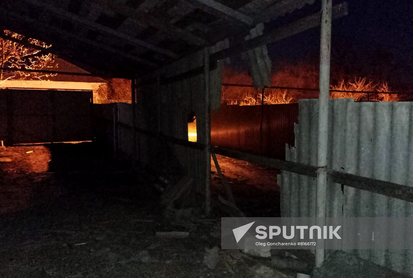Russia Ukraine Military Operation Shelling