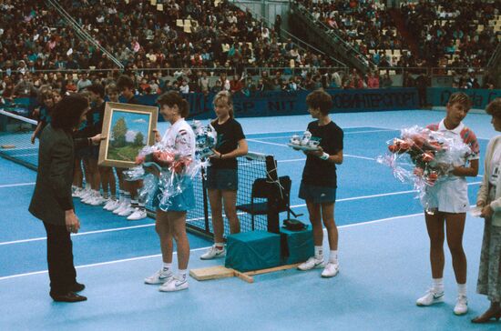 1989 Virginia Slims of Moscow first international tennis tournament
