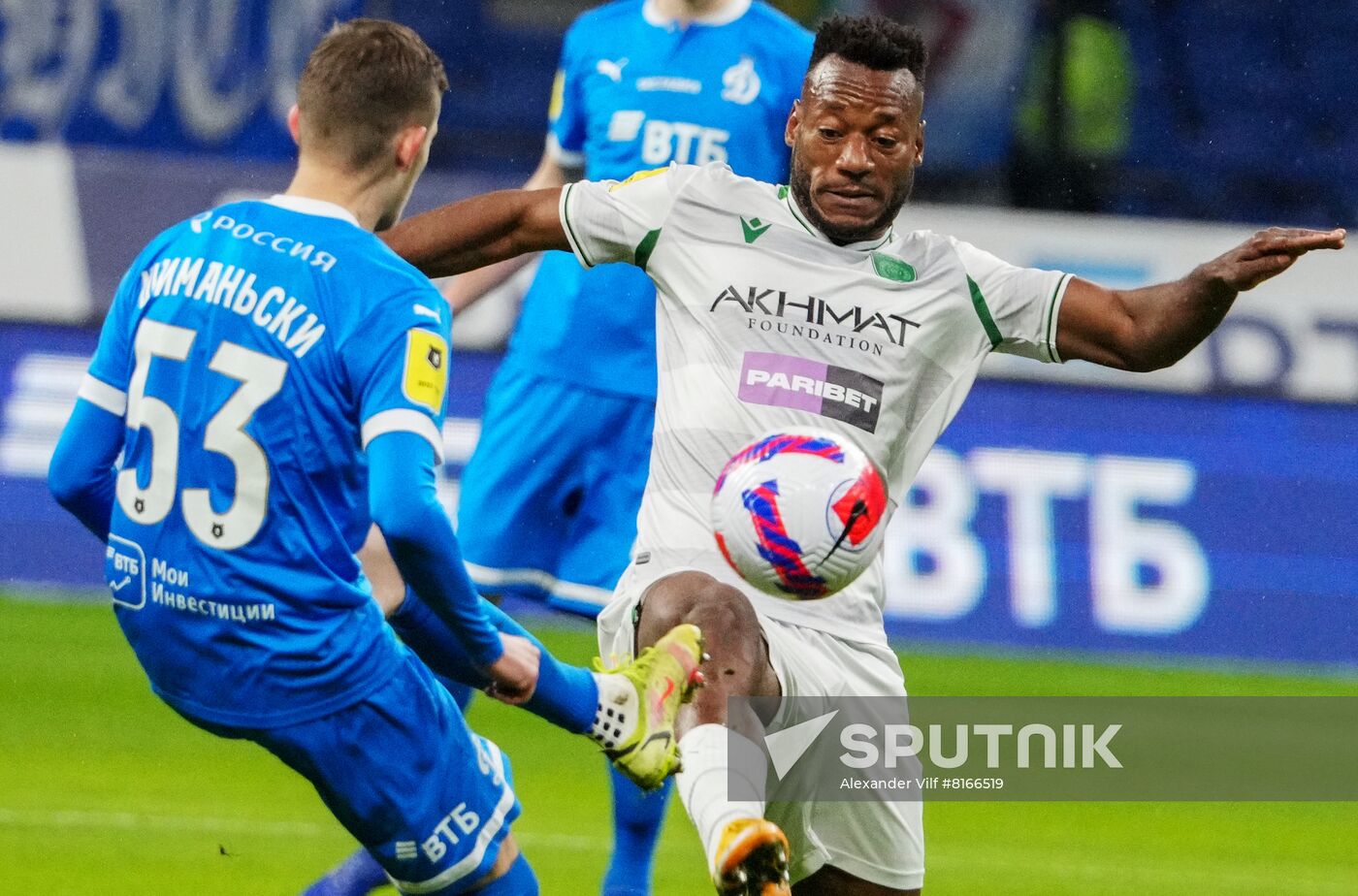 Russia Soccer Premier-League Dynamo - Akhmat