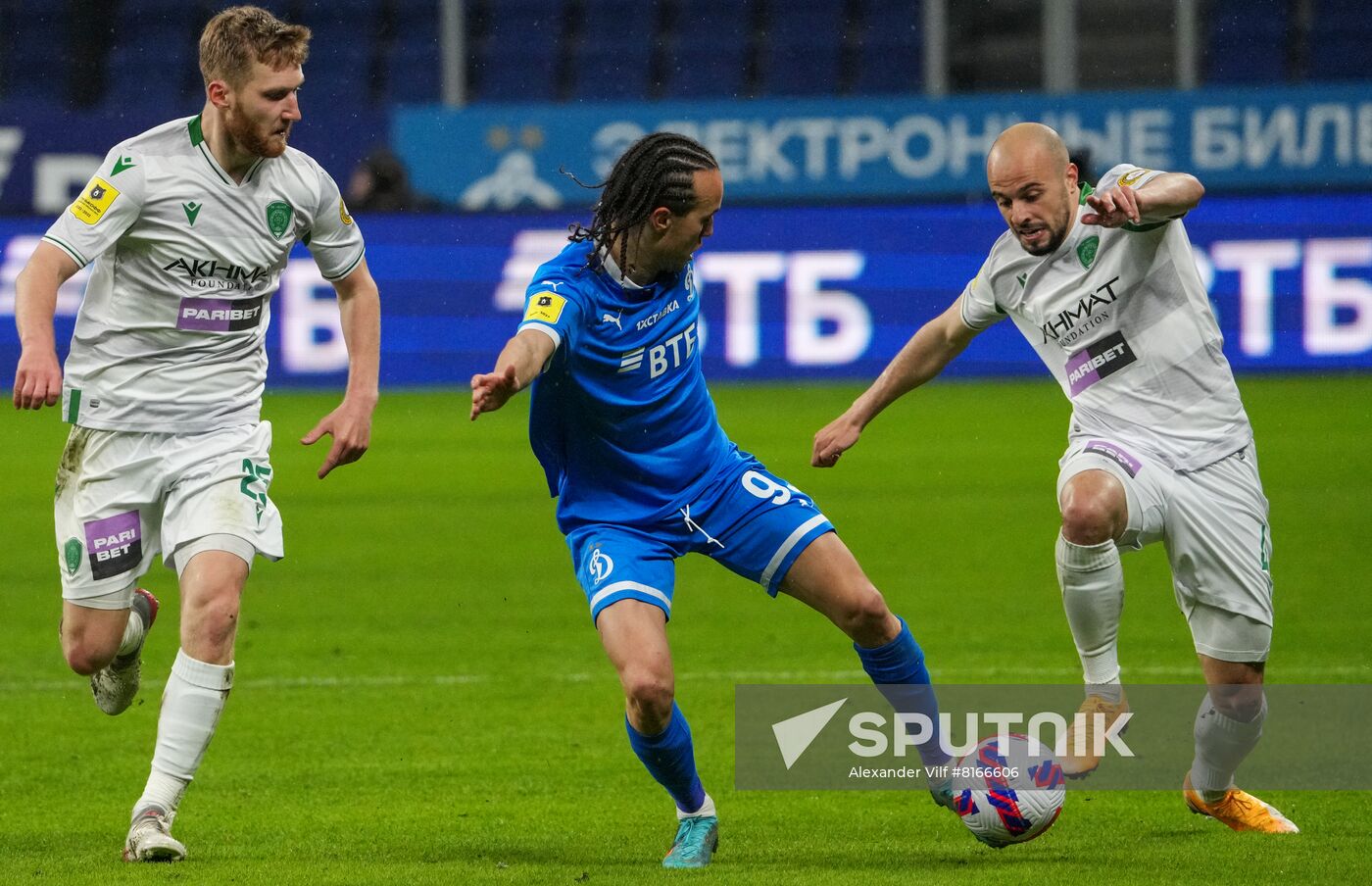 Russia Soccer Premier-League Dynamo - Akhmat