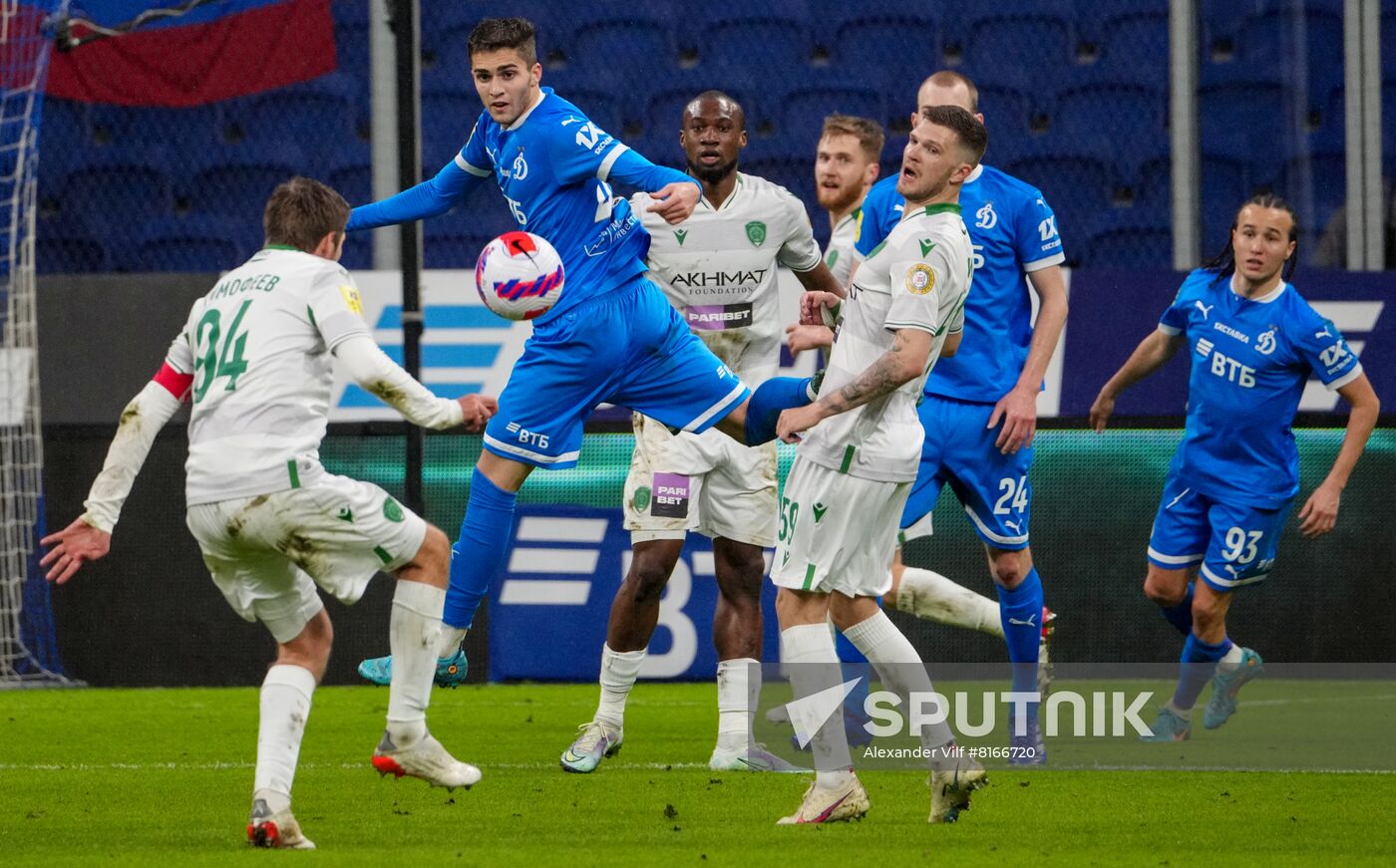 Russia Soccer Premier-League Dynamo - Akhmat