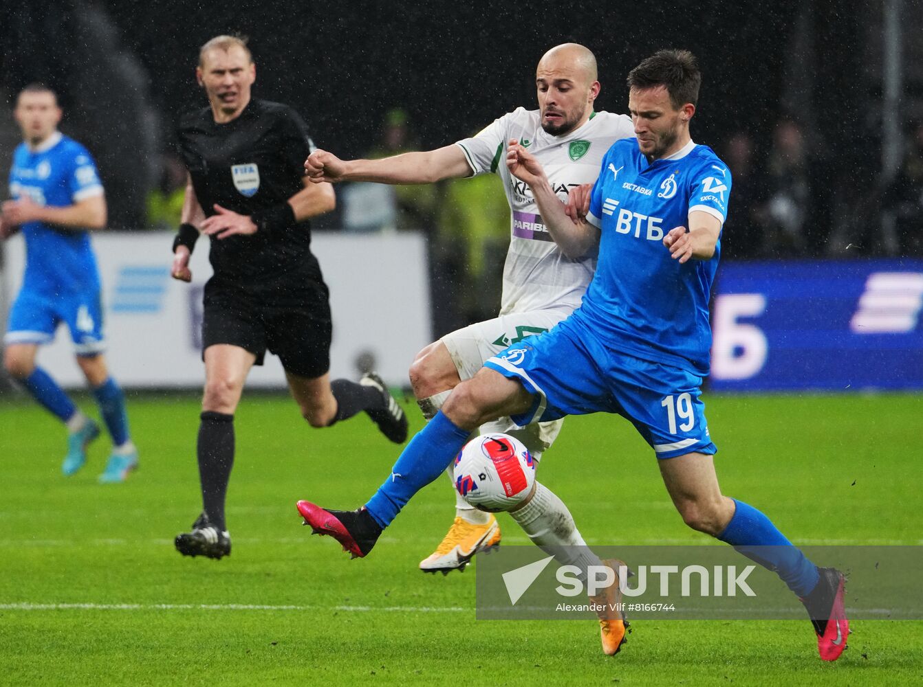 Russia Soccer Premier-League Dynamo - Akhmat